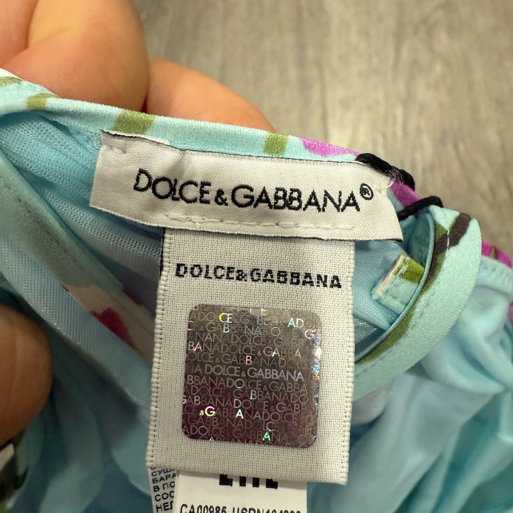 Dolce & Gabbana Floral Swimsuit - Picture 3 of 5